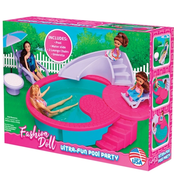 Pool Party Set by Fashion Doll - Picture 1 of 10